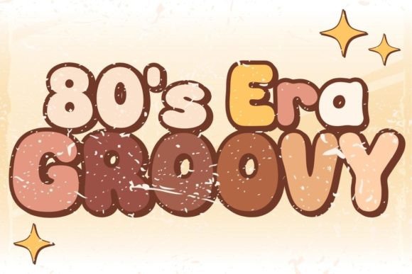 80s Era Groovy: A Font for Nostalgic Editorial Design