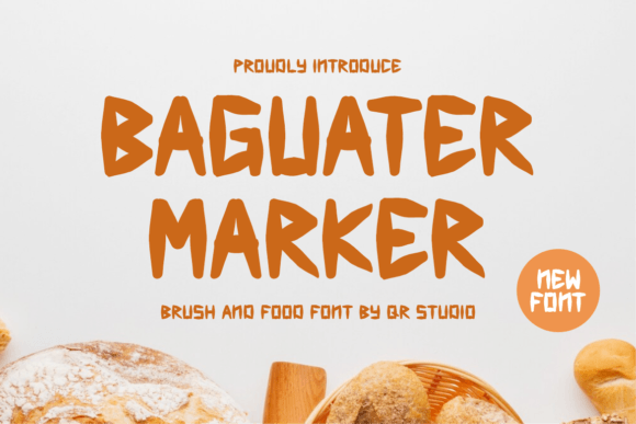 Baguater Marker: A Sweet and Friendly Font for Creative Projects