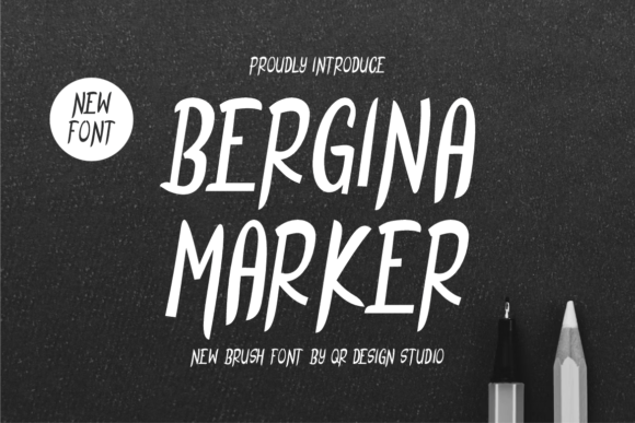 Bergina Marker: A Font Review from a Real Branding Project