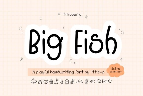 Big Fish: A Playful Handwritten Font for Editorial Personality