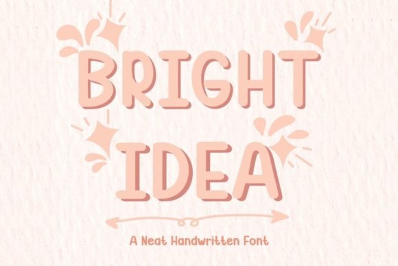 Bright Idea: A Casual Handwritten Font for Editorial Charm