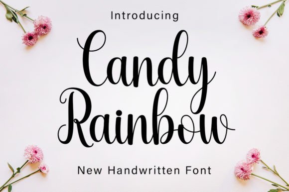 Candy Rainbow: A Handwritten Font That Brings Products to Life