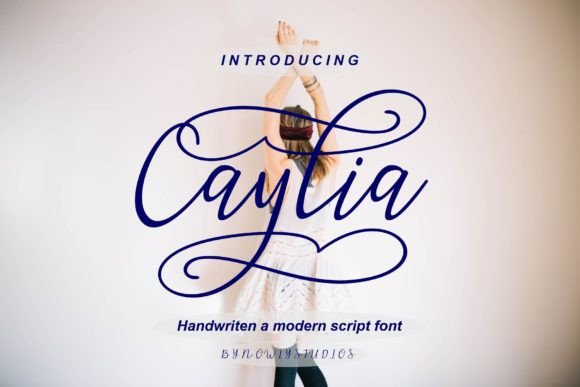 Caylia: A Script Font Built for Modern Campaigns