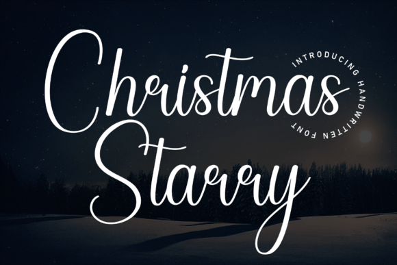 Christmas Starry: A Font for Friendly Branding