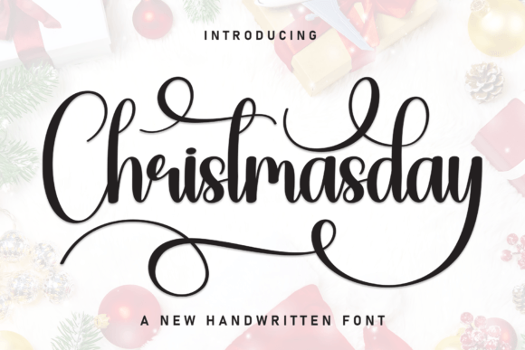 Christmasday: A Timeless Handwritten Font for Digital Branding