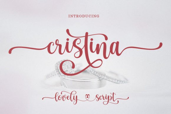 Cristina: An Elegant Script Font for Sophisticated Branding