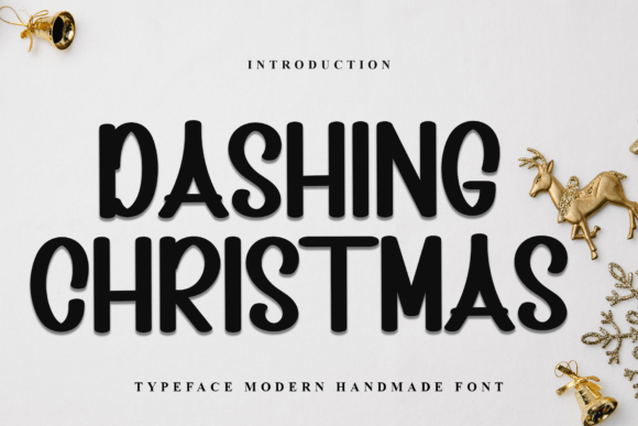 Dashing Christmas Font: A Versatile Crafting Typeface