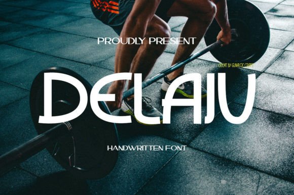 Delaju: A Handwritten Font for Editorial Elegance