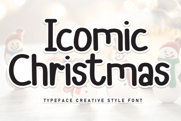 Enhance Your Web Design with Icomic Christmas Font