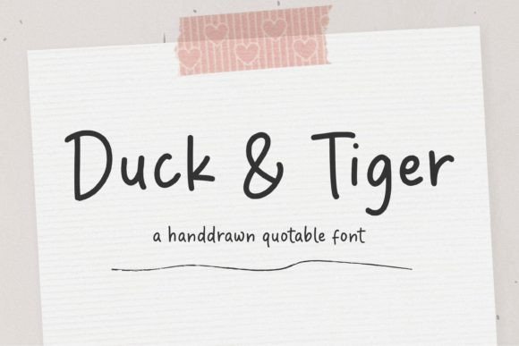 Exploring Duck Tiger: A Font for Authentic Branding