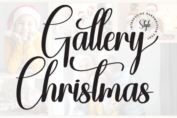 Gallery Christmas: A Font for Editorial Warmth