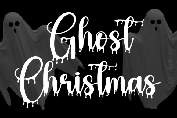 Ghost Christmas: A Hauntingly Beautiful Script Font for Crafters