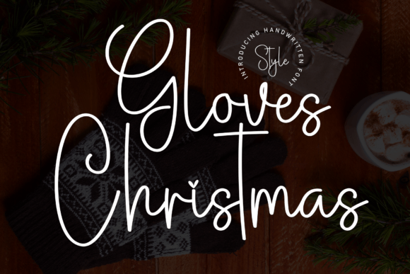 Gloves Christmas: A Font Built for Festive Marketing