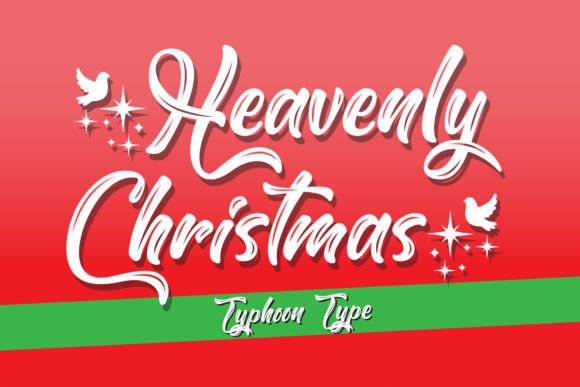Heavenly Christmas Font for Beautiful Brand Identity