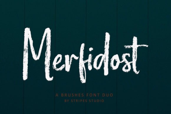 Merfidost Font Duo: A Modern Handwritten Touch for Digital Designs