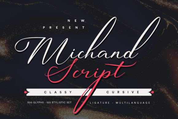 Michand: A Script Font for Elegant Editorial Moments