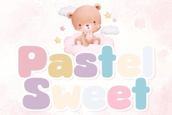 Pastel Sweet: The Crafting Font for a Gentle Touch