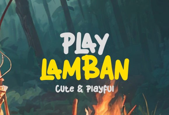 Playlamban: A Font for Elevating Your Editorial Design