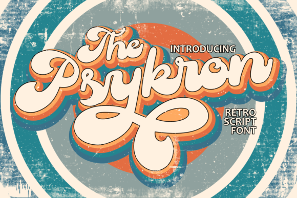 Psykron: A Craft Shop's Favorite Groovy Font