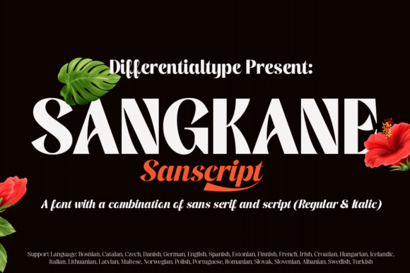 Sangkane Sanscript: A Font That Makes Your Brand Look Built to Last