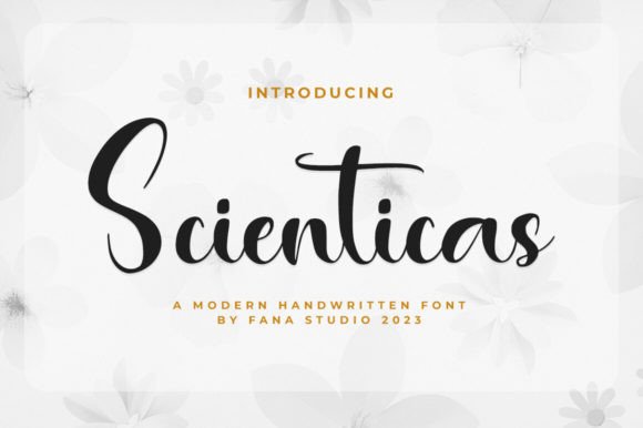 Scienticas: A Script Font for Clearer Campaigns