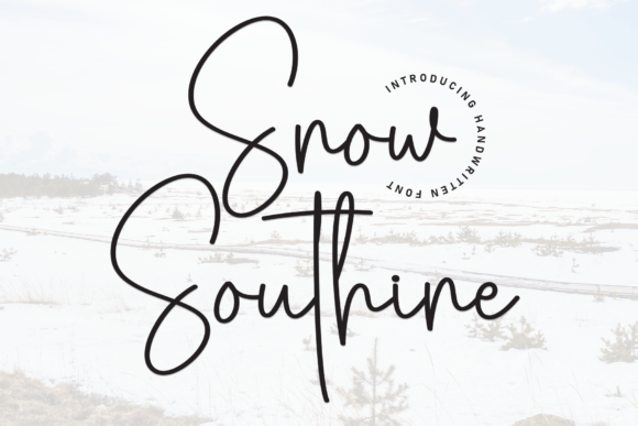 Snow Southine: A Timeless Script Font for Editorial Design