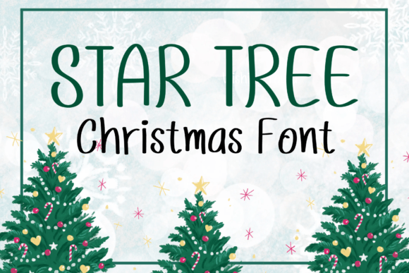 Star Tree Font: A Cute Typography Choice for Digital Designs