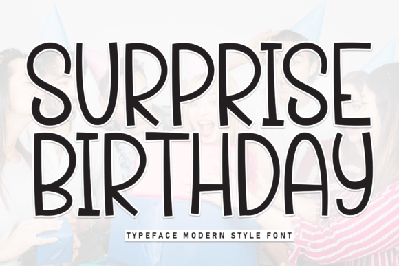 Surprise Birthday: A Charming Handwritten Font for Makers