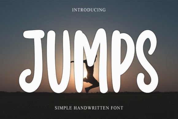The Jumps Font: A Script Amp Typeface for Editorial Personality
