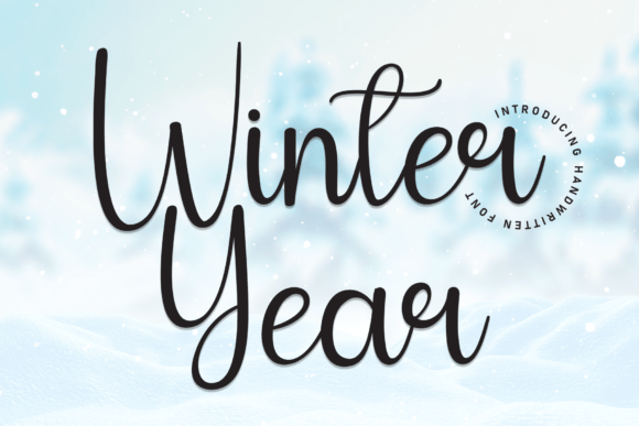 Winter Year: A Friendly Script Font for Digital Branding