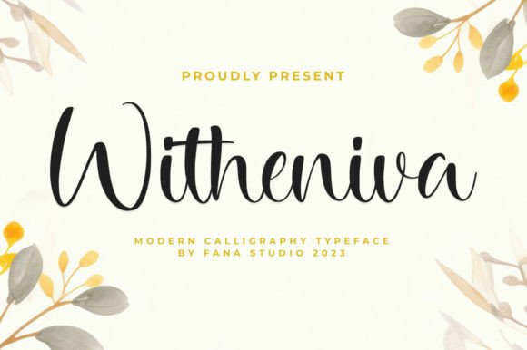 Witheniva: A Versatile Script Font for Creative Campaigns